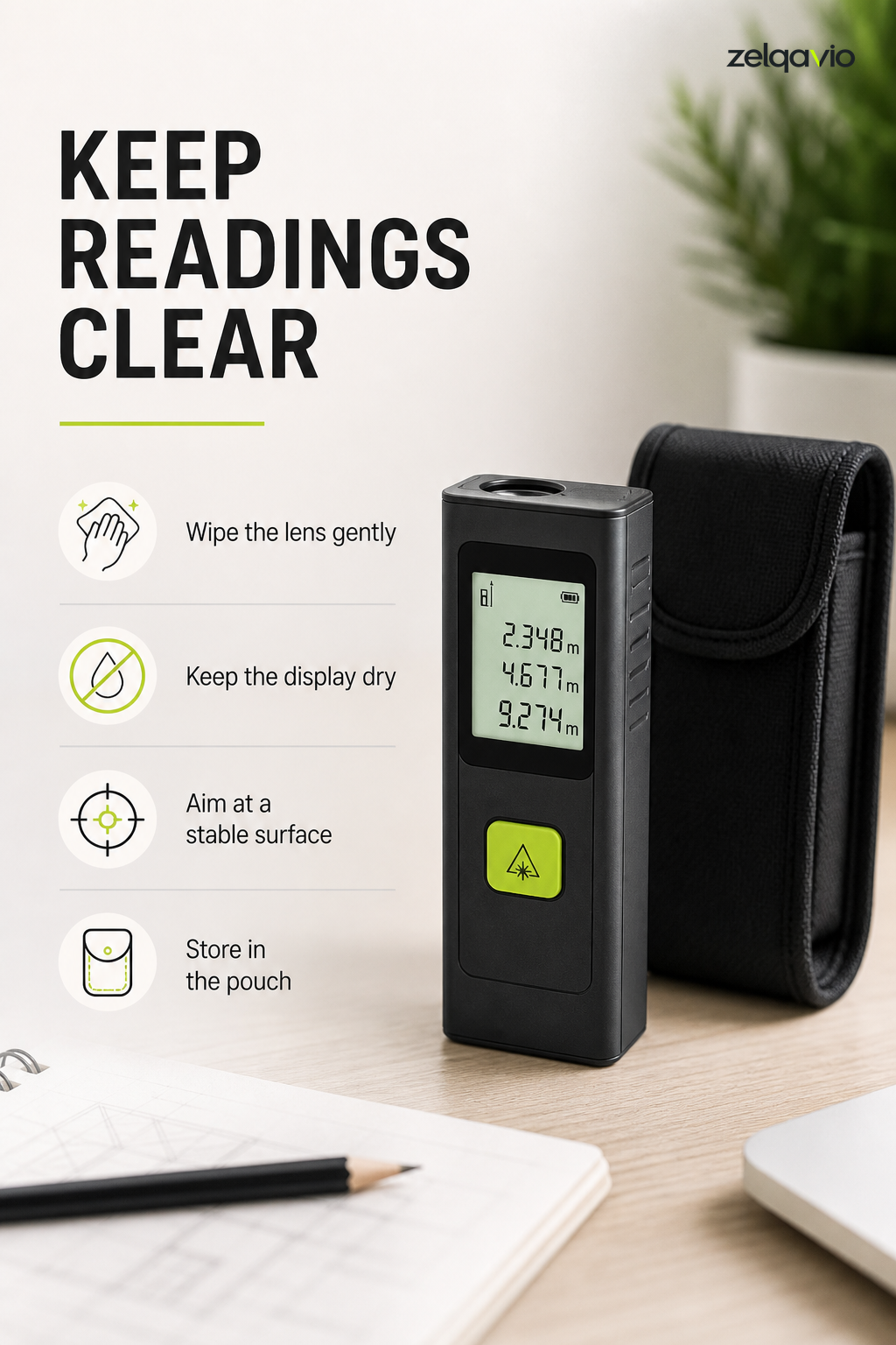 Keep readings clear